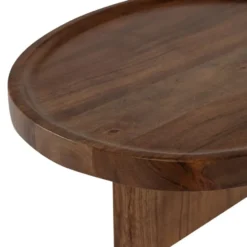 WOOOD Naro Bijzettafel - Acaciahout - Bruin - 34x40x18