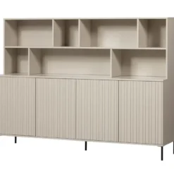 WOOOD New Gravure Wandkast - Grenen - Dust - 150x200x44