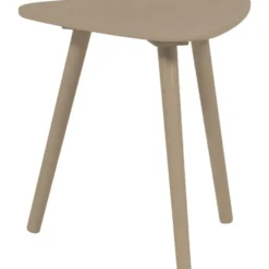 WOOOD Nila Bijzettafels - Hout - Zand - Set van 2
