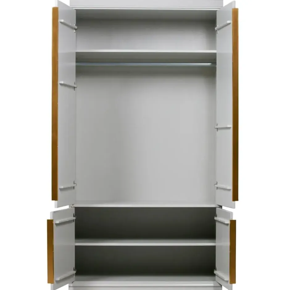 WOOOD Organize Kast - Grenen - Mist - 215x110x62