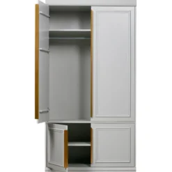 WOOOD Organize Kast - Grenen - Mist - 215x110x62