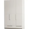 WOOOD Pure 3-deurs Hang/Legkast Splitdeur - Grenen - Dust - 215x142x60