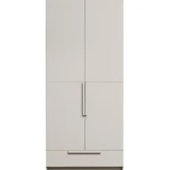 WOOOD Pure 2-deurs Hang/Legkast Splitdeur - Grenen - Dust - 215x95x60