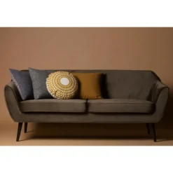 WOOOD Rocco 2-Zits Bank - Velvet - Warm Groen - 75x187x82