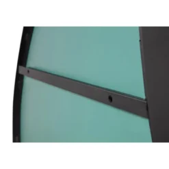 WOOOD Romee Organische Spiegel - Metaal - Zwart - 100x70x4