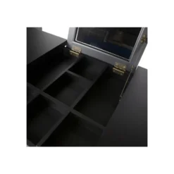 WOOOD Romy Hal/kaptafel - Hout - Zwart - 78x75x38