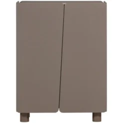 WOOOD Root Opbergkast 2-Deurs - Grenen - Truffel Bruin - 135x100x45