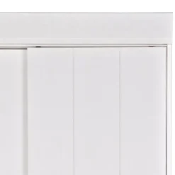 WOOOD Row Plankenkast Met Schuifdeuren - Grenen - Wit - 195x85x44