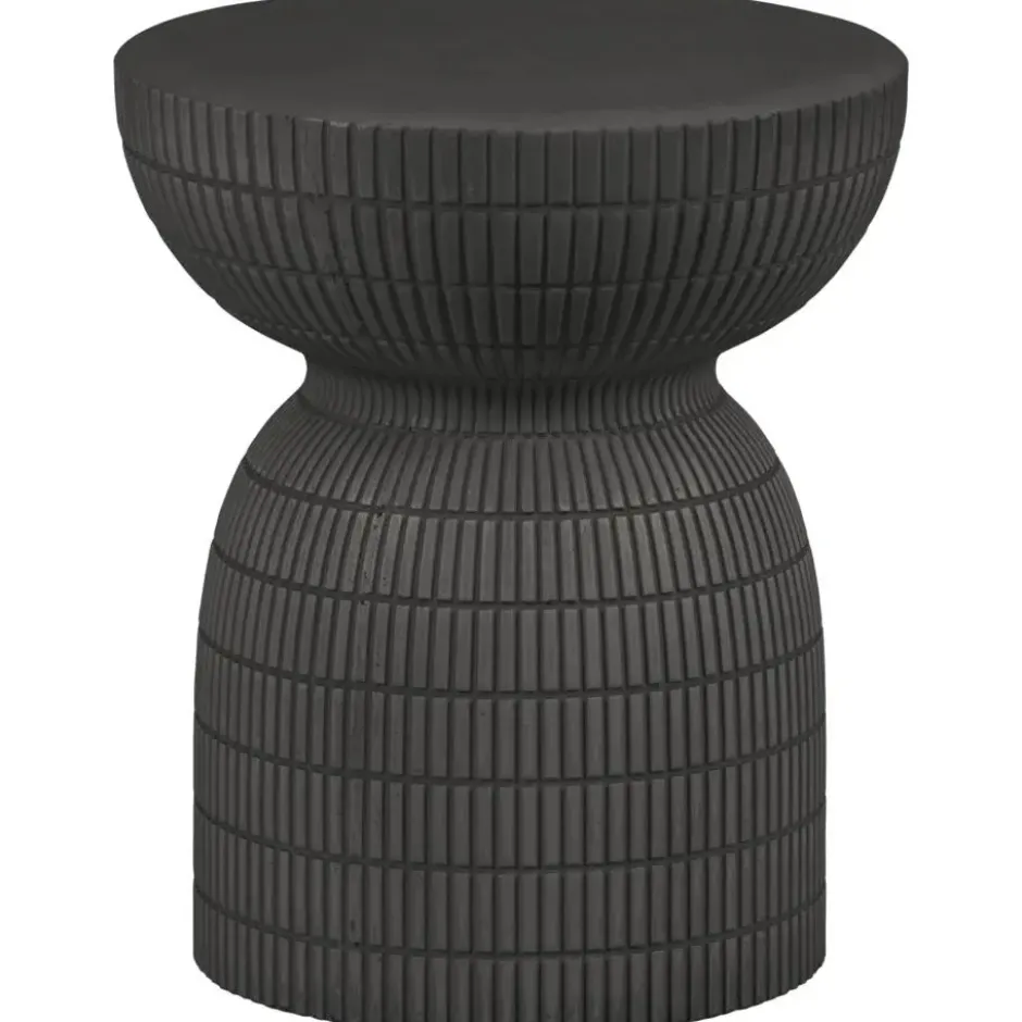 WOOOD Samson Bijzettafel - Fiber Clay - Coffee - 44x37x37