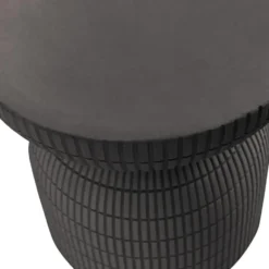 WOOOD Samson Bijzettafel - Fiber Clay - Coffee - 44x37x37