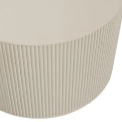 WOOOD Sanne Bijzettafel - MDF - Antique Beige - 40x60x60