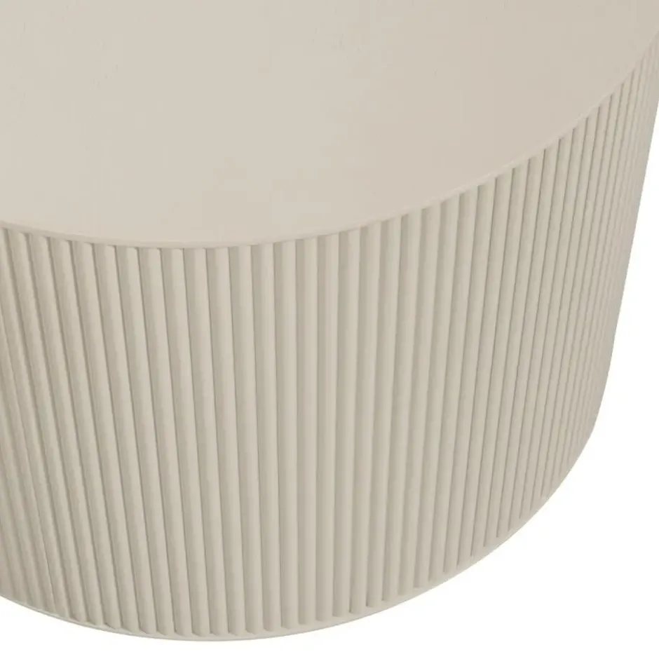 WOOOD Sanne Bijzettafel - MDF - Antique Beige - 40x60x60