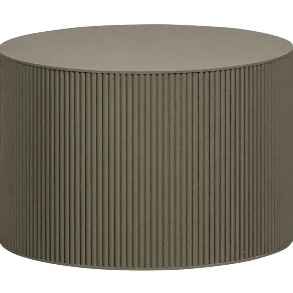 WOOOD Sanne Bijzettafel - MDF - Militair Groen - 40x60x60