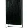 WOOOD Silas 2-Deurs Kast - Essen - Blacknight - 149x85x35