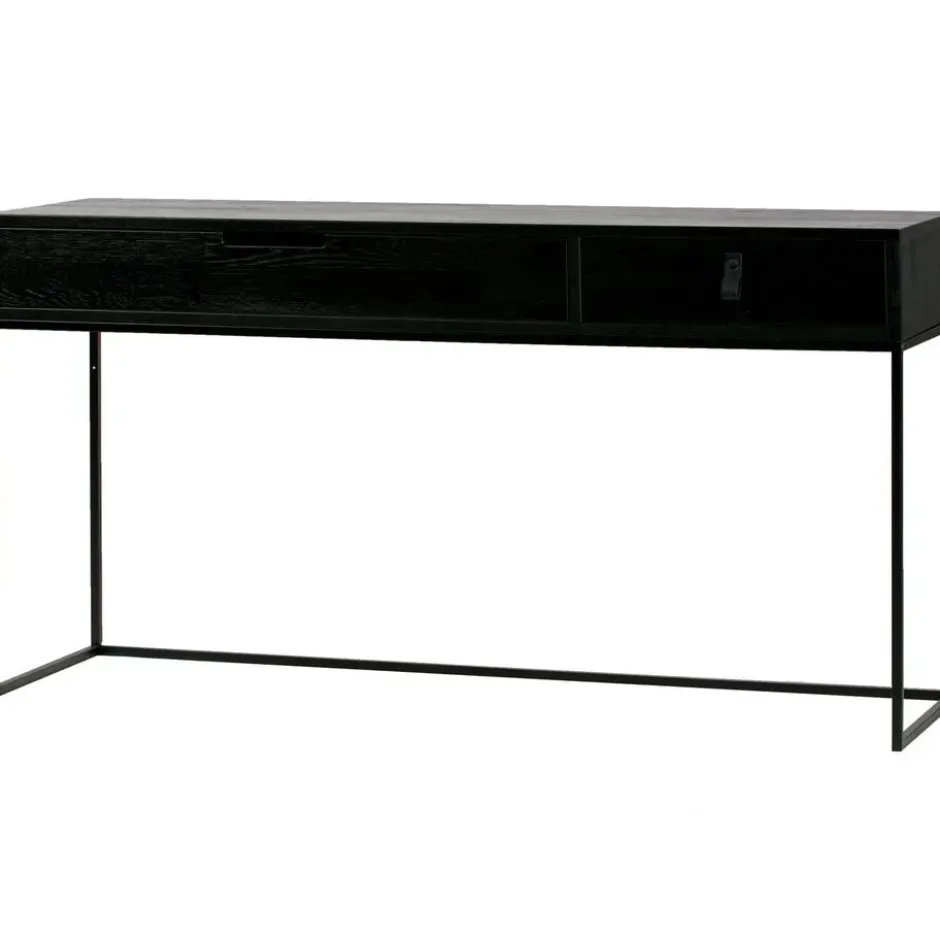 WOOOD Silas Sidetable - Essen - Blacknight - 74x140x40