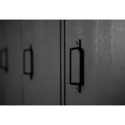 WOOOD Stijn Kledingkast 2-Deurs - Grenen - Zwart - 103x187x40