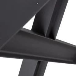 WOOOD Tablo Industrial X-poot 1 stuks - Metaal - Zwart - 72x79x10