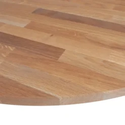 WOOOD Tablo Rond Tafelblad Incl. 2-Standen Poot Conisch - 74,4x120x120
