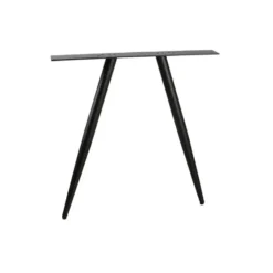 WOOOD Tablo Rond Tafelblad Incl. 2-Standen Poot Conisch - 74,4x120x120