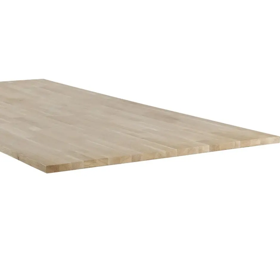 WOOOD Tablo tafelblad - Eiken - Onbehandeld - 2,4x160x90