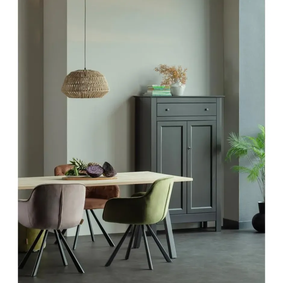 WOOOD Tablo Tafelblad - Eiken - 200x2,4x90