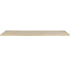 WOOOD Tablo Tafelblad Incl. A-Poot - Onbehandeld - Eiken - 74,4x180x90