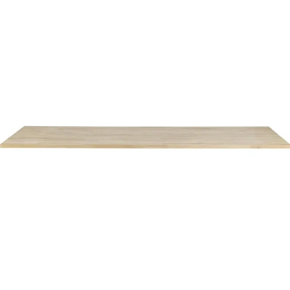 WOOOD Tablo Tafelblad Incl. A-Poot - Onbehandeld - Eiken - 74,4x200x90