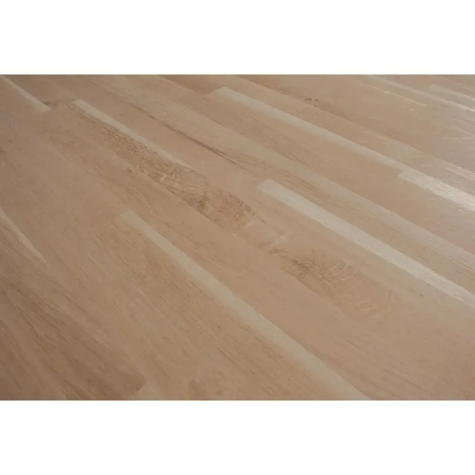 WOOOD Tablo Tafelblad Rond - Eiken - Onbehandeld - 2,4x120x120