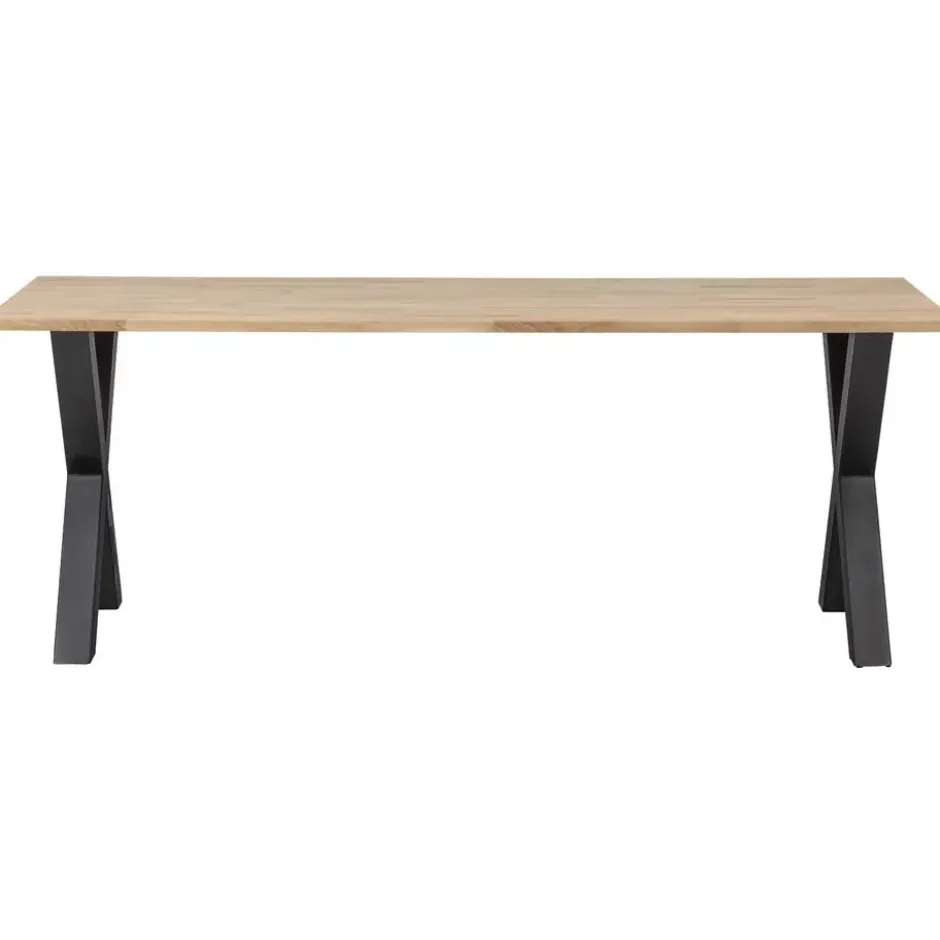 WOOOD Tablo Tafel met Alkmaar Poot - Eiken - 75x200x90