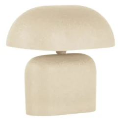 WOOOD Tilo Tafellamp 26x37x37 cm - Metaal - Beige - 26x37x37