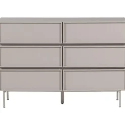 WOOOD Tours Ladekast 6 Lades - Melamine/ MDF - Zand - 80x120x42