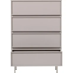 WOOOD Tours Ladekast 4 Lades - Melamine/ MDF - Zand - 102x70x42