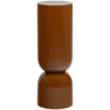 WOOOD Toval Pot Hoog - Metaal - Hoogglans Honinggeel - 95x32x32