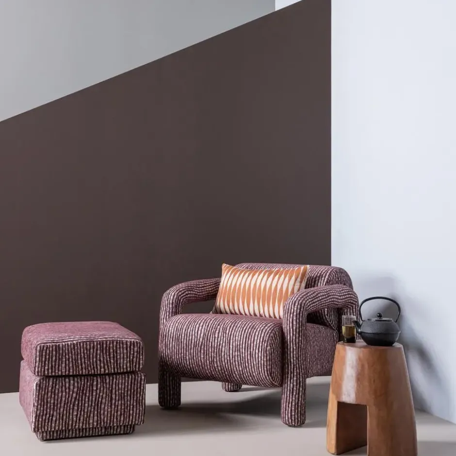 WOOOD Viri Kruk - Hout - Naturel - 25x22x22