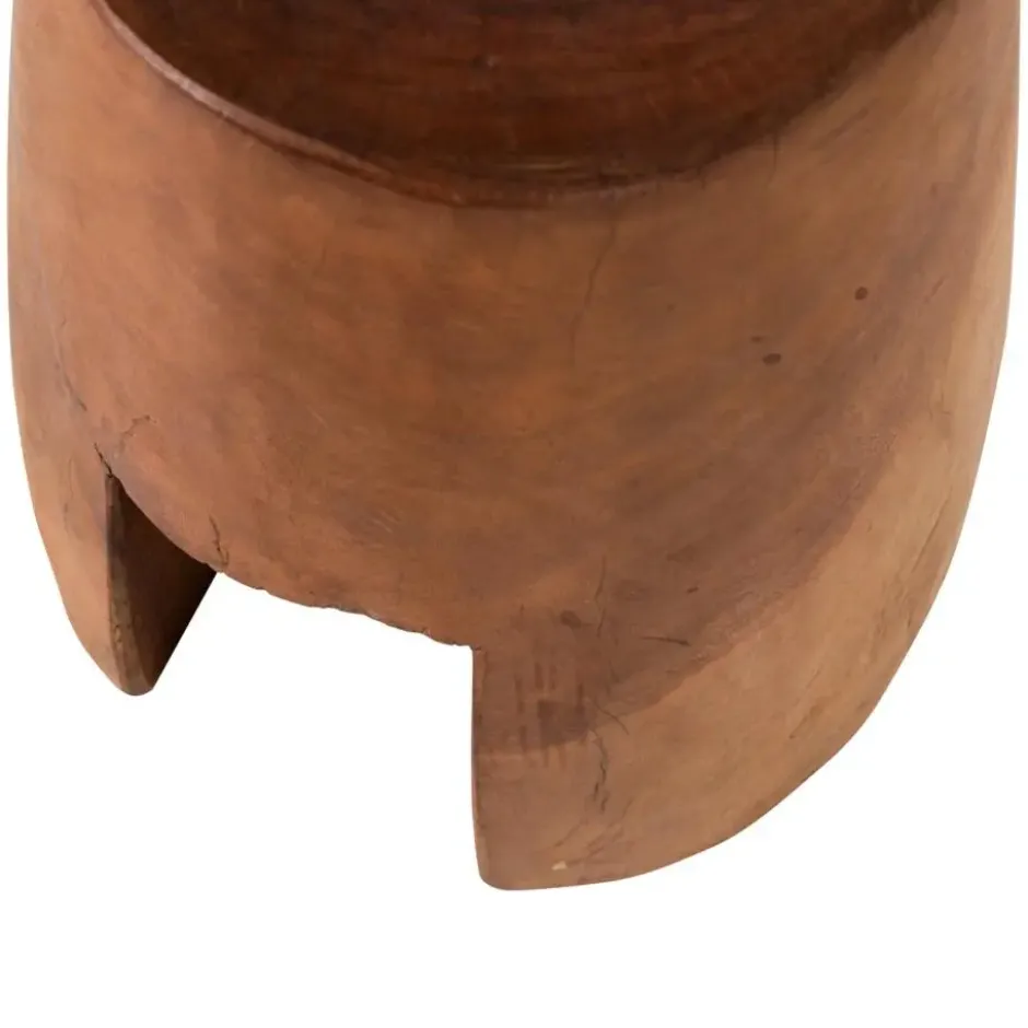 WOOOD Viri Kruk - Hout - Naturel - 25x22x22