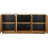 WOOOD Zuma dressoir - Push-To-Open - Eiken - Transparant - 85x22x45