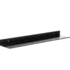 XIVADA Wandrek Rosa - Industrieel - Aluminium - Boren - Zwart - 60 cm