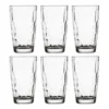 6x Stuks tumbler waterglazen/sapglazen Diamond Dof 470 ml