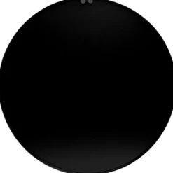 XXL Spiegel Rond 120cm Zwart