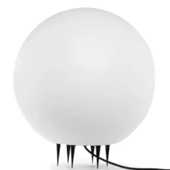 Ylumen Buitenlamp Globe - wit - 40x40 cm