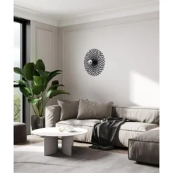 Ylumen Plafondlamp Ombra - zwart - 50x8 cm