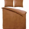 Zavelo Dekbedovertrek Velvet Comfort Brique-2-persoons (200 x 200/2...