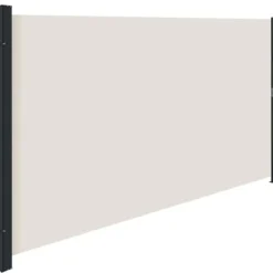 Zijmarkies Uittrekbare Zonwering Beige 300cm Staal Gepoedercoat - Schaduwwering